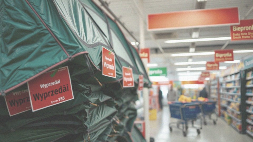 Jakie rabaty oferują namioty wyprzedażowe?