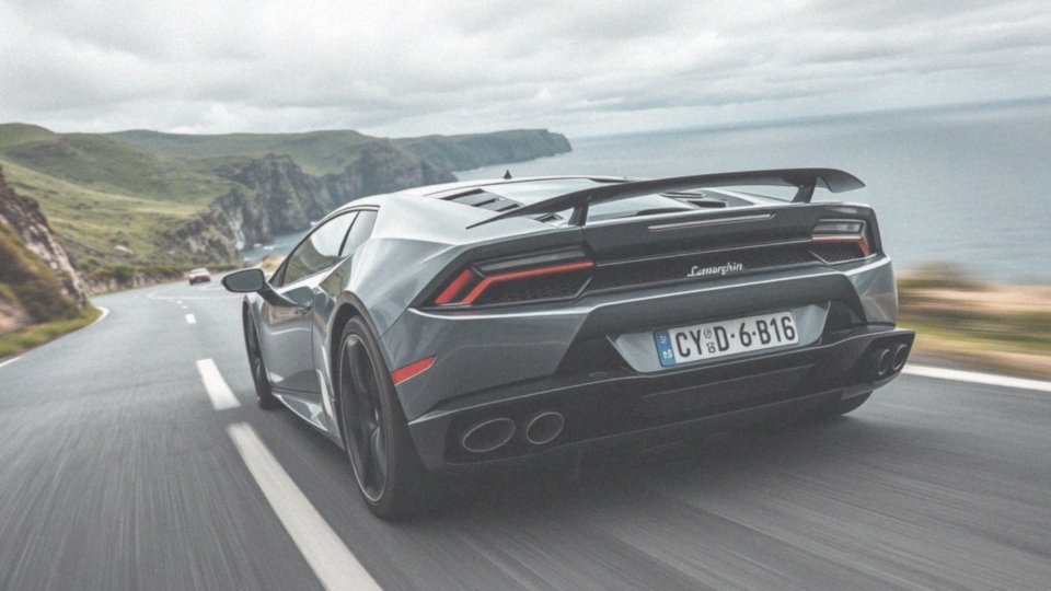 Jakie osiągi zapewnia silnik V10 w Lamborghini Huracan?