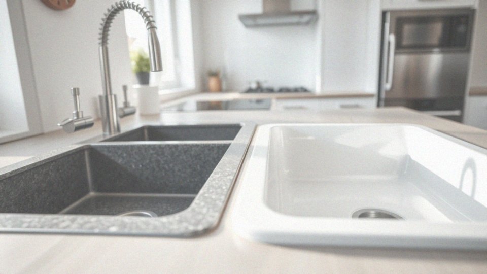 Jakie są zalety i wady zlewów granitowych i ceramicznych?