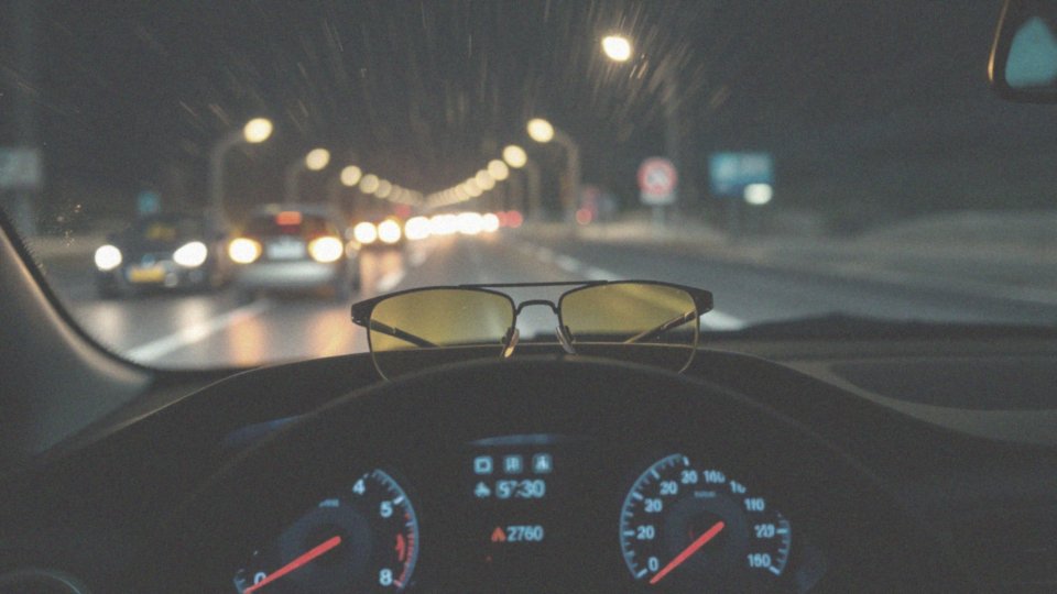 Jakie żółte okulary przeciwsłoneczne są najlepsze do jazdy nocą?