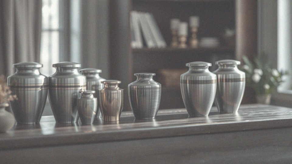 Jakie są ceny metalowych urn?