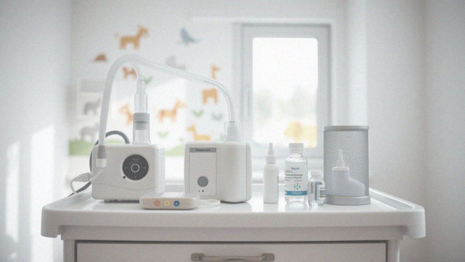 Jakie są rodzaje nebulizatorów są dostępne dla dzieci?