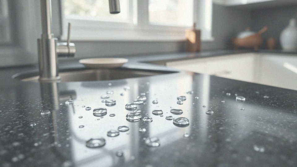 Jakie są zalety granitowych powierzchni hydrofobowych?