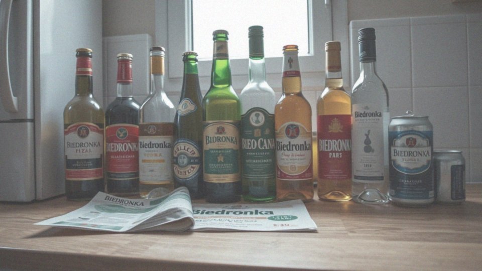 Co można znaleźć w gazetkach promocyjnych Biedronki dotyczących alkoholu?