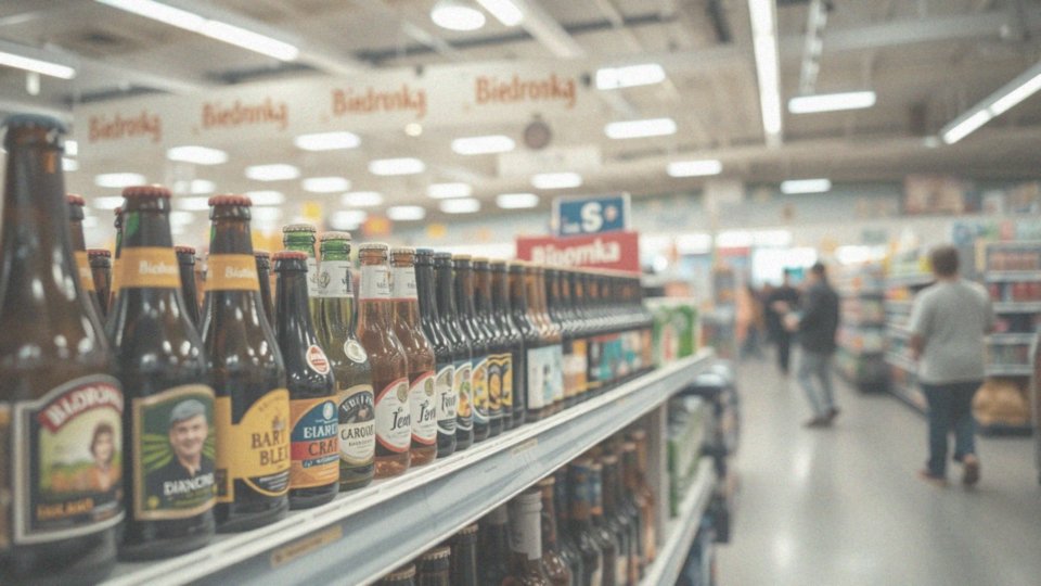 Jakie są oferty na kraftowe alkohole w Biedronce?