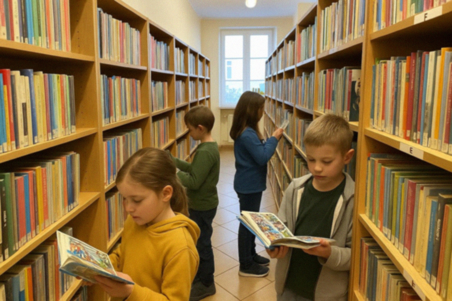 Spotkanie autorskie z Arletą Frąckowiak w Miejskiej Bibliotece Publicznej w Kościanie